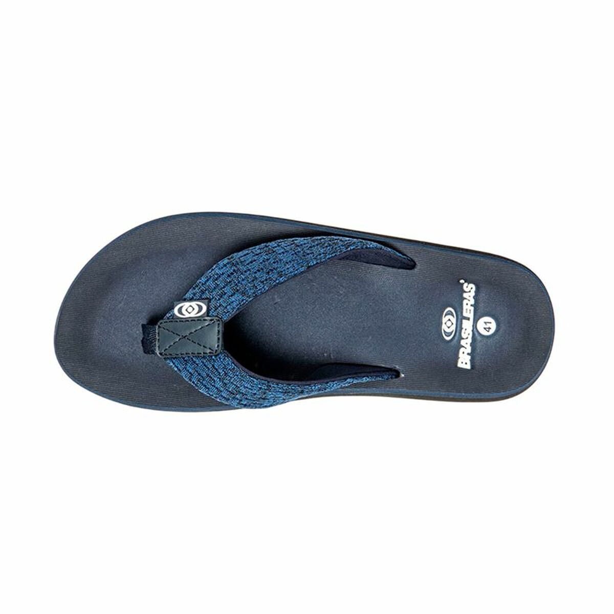 Men's Flip Flops Brasileras Puff Marbled Blue