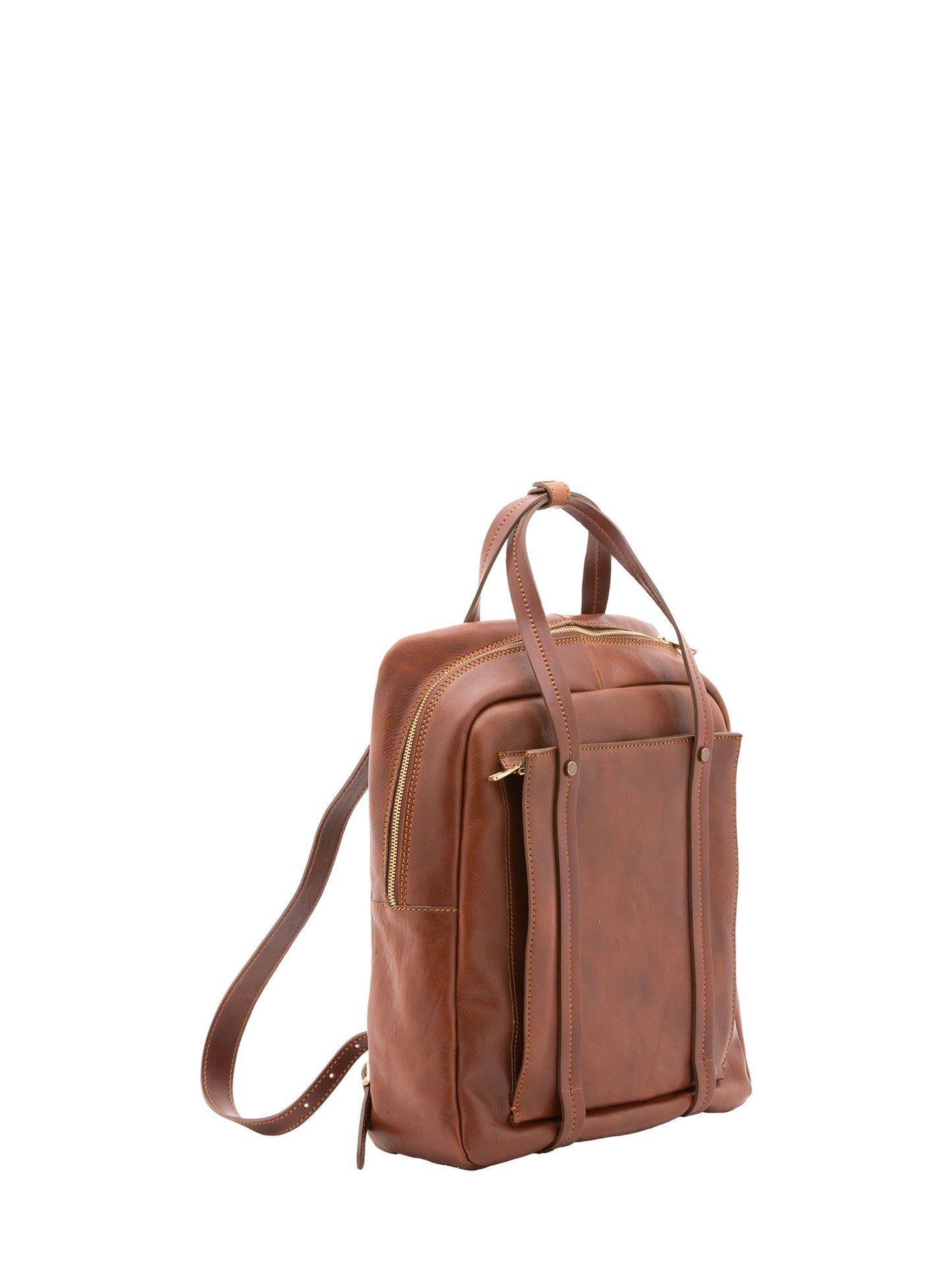 Zaino unisex In Vera pelle Made in Italy 43x33x11 cm